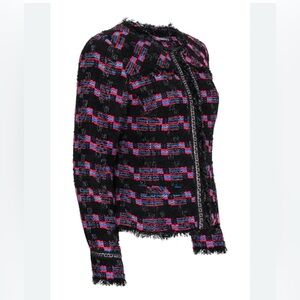 Trina Turk Metallic Woven Blazer